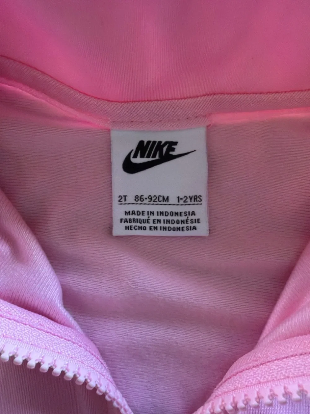 Nike Toddler Girls 2T Pink Tracksuit Set Jogger Set - Picture 4 of 4